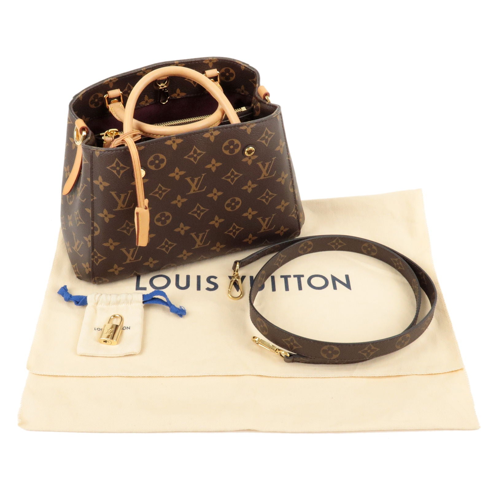 Hand - M41055 – dct - BB - air jordan 4 louis vuitton don anthracite custom  - ep_vintage luxury Store - Bag - Monogram - 2Way - Montaigne - Vuitton -  Louis - Bag