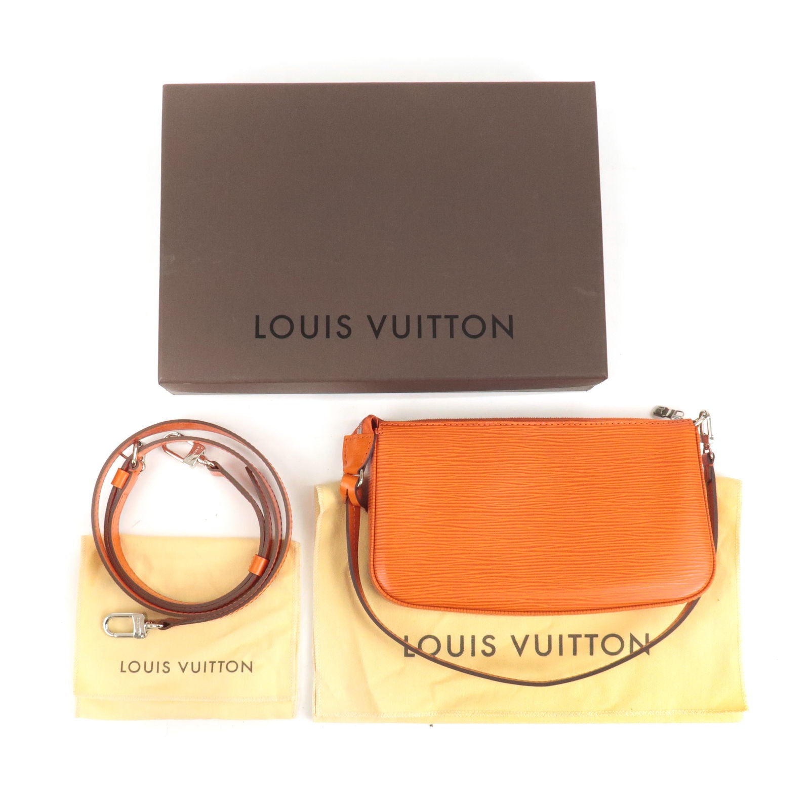 Louis Vuitton Louis Vuitton Pochette Accessoires Red Epi Leather