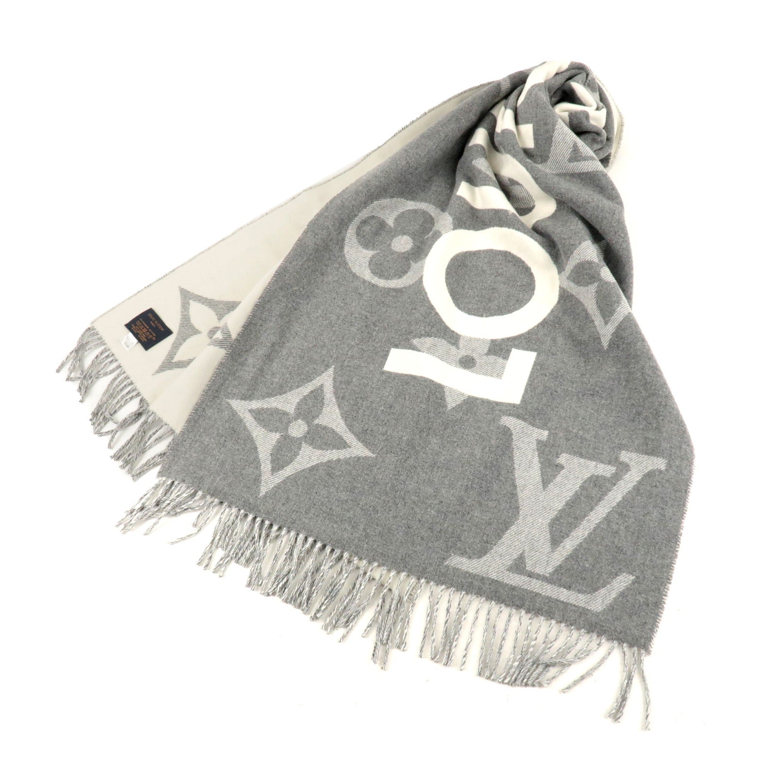 Louis Vuitton Reykjavik Scarf Beige Clair Cashmere