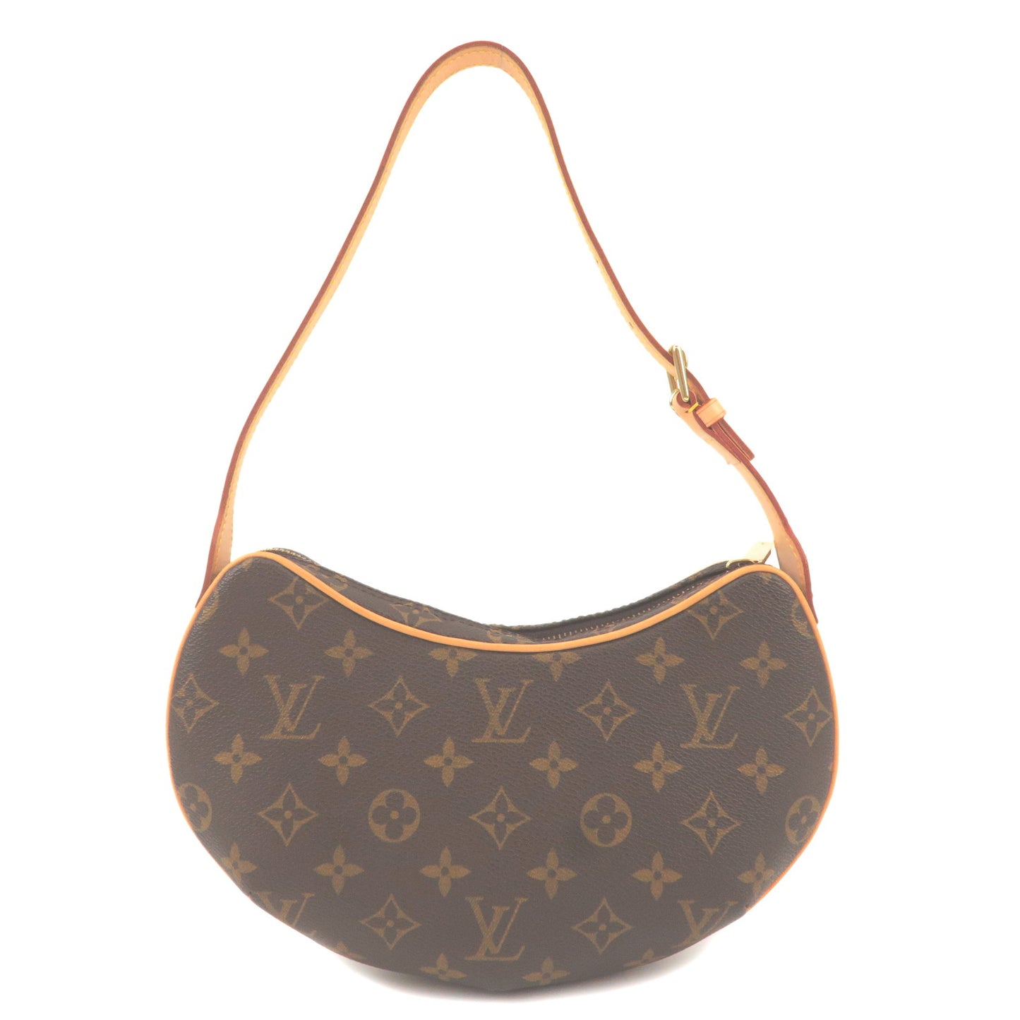 LOUIS VUITTON Monogram Pochette Croissant MM Shoulder Bag