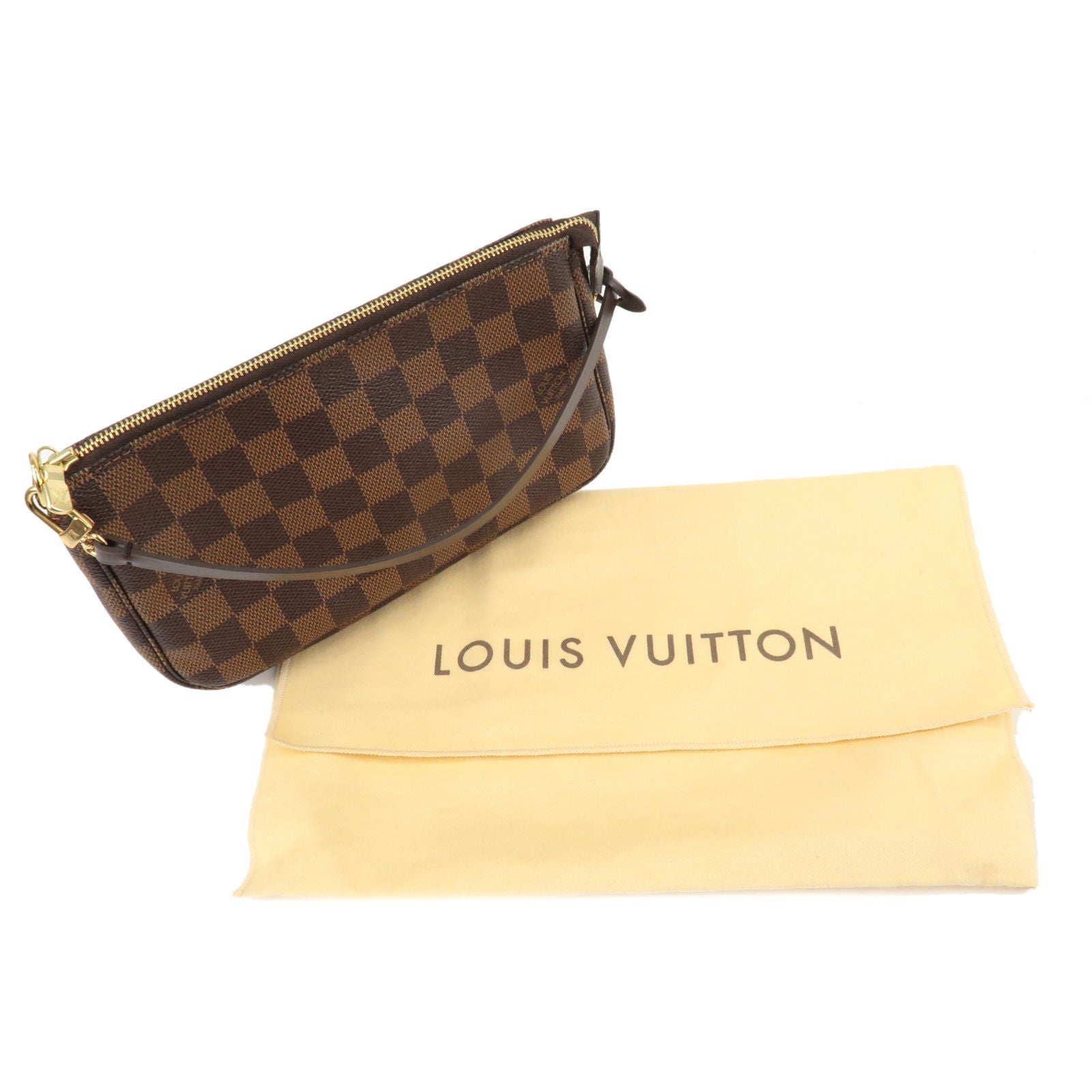 Pre-Owned Louis Vuitton Women's One Size Fits All Damier Ebene Nolita Bag 