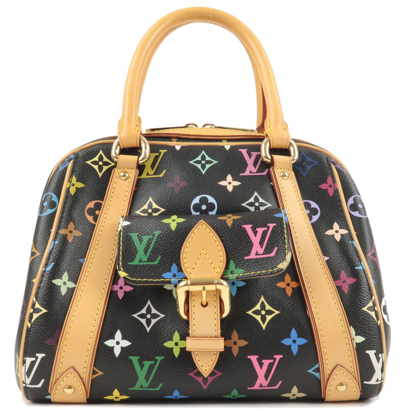 Borsa Louis Vuitton Alma modello piccolo in tela monogram marrone