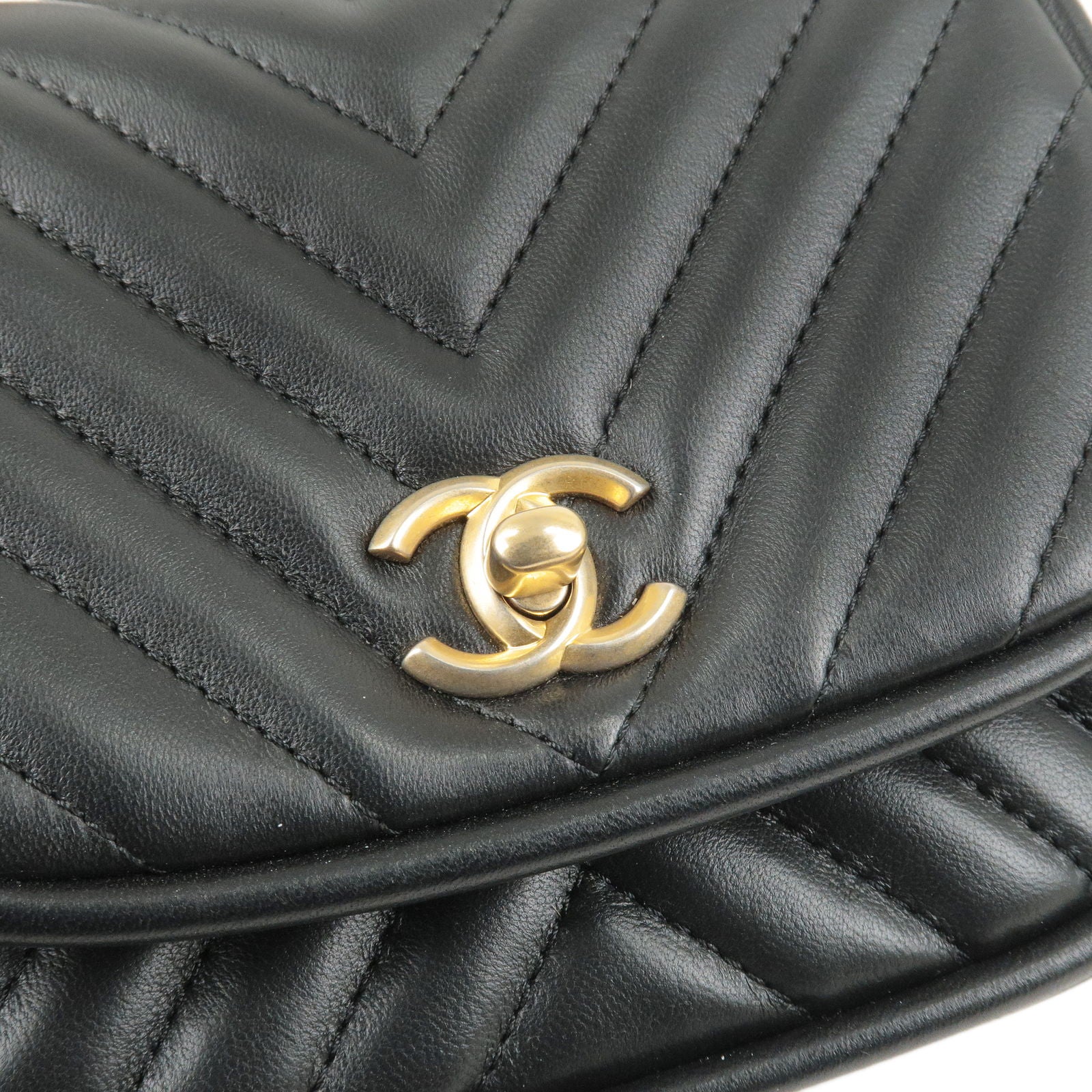 Bag - CHANEL - Chain - 2Way - Black – dct - Chanel Pre-Owned Платья Pre- Owned - Stitch - Lamb - Shoulder - Skin - V - ep_vintage coarseness Store