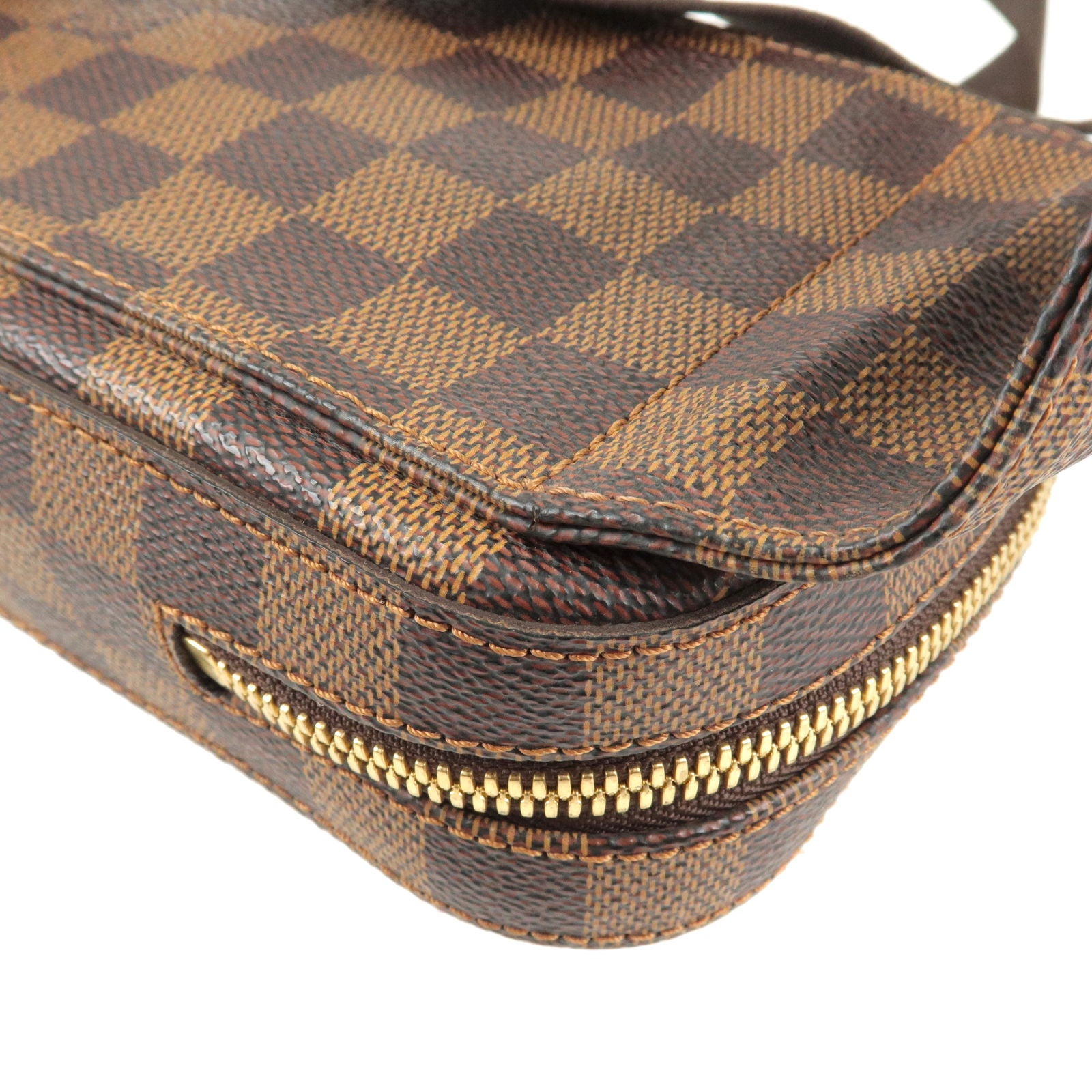 Louis Vuitton Damier Ebene Geronimos N51994 Brown Crossbody bag