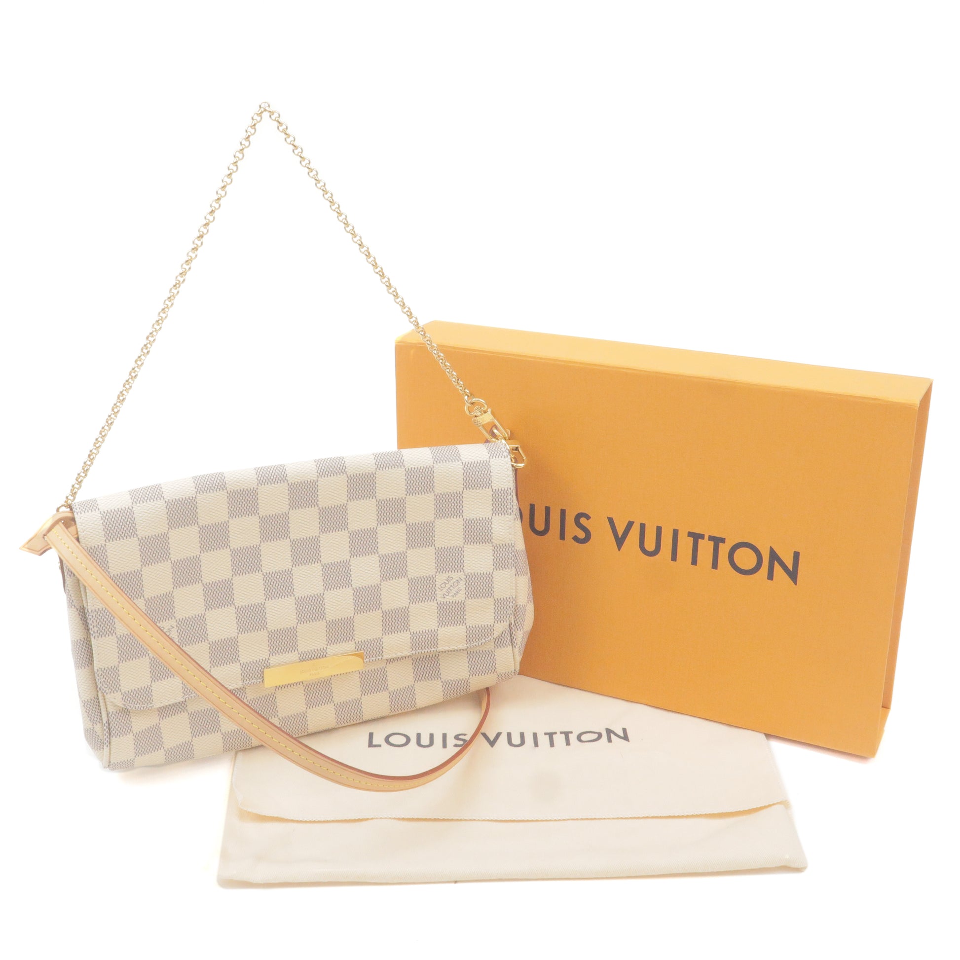 Louis-Vuitton-Damier-Azur-Favorite-MM-2Way-Shoulder-Bag-N41275 –  dct-ep_vintage luxury Store