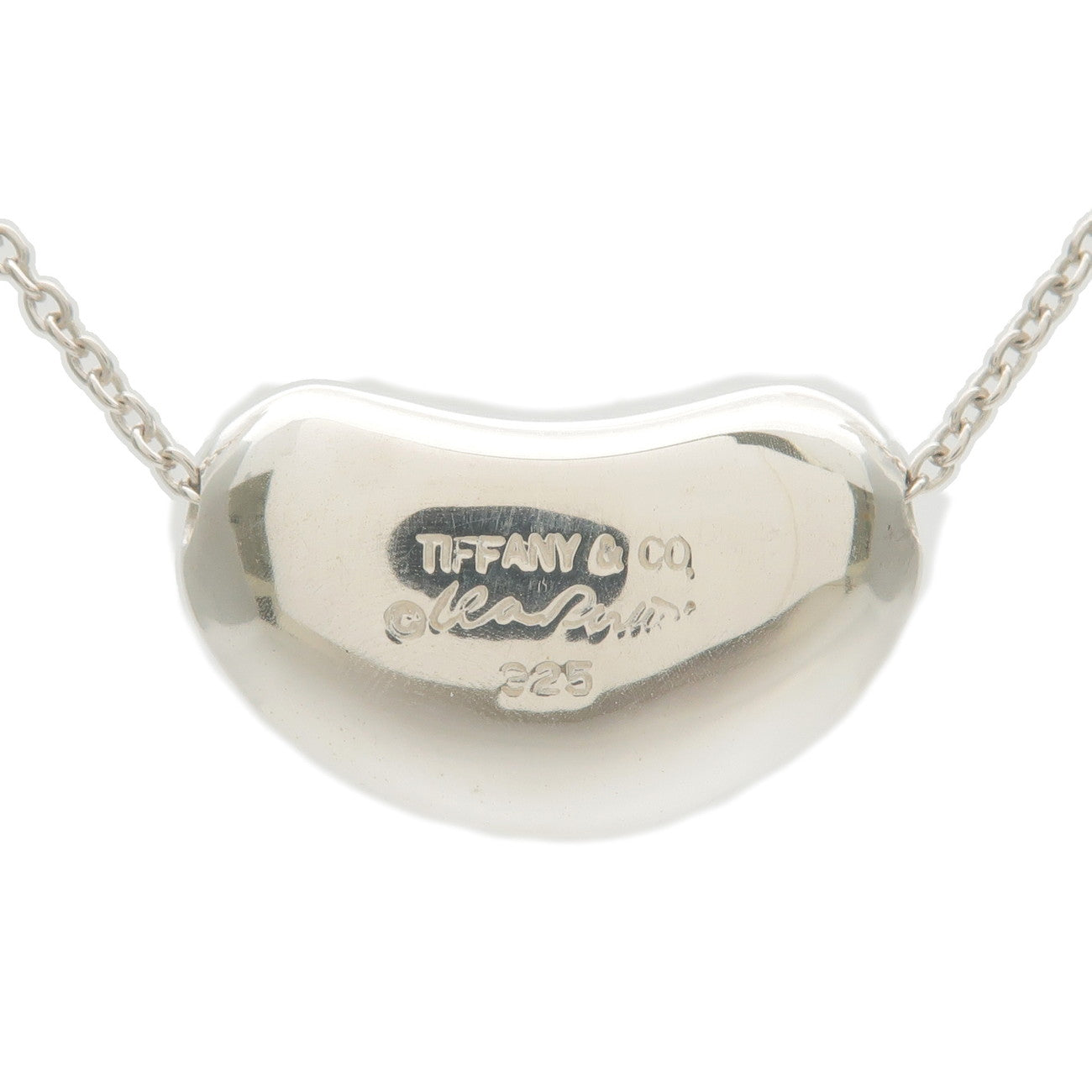 Tiffany&Co.-Bean-Necklace-Medium-SV925-Silver-925 – Mindarie-wa