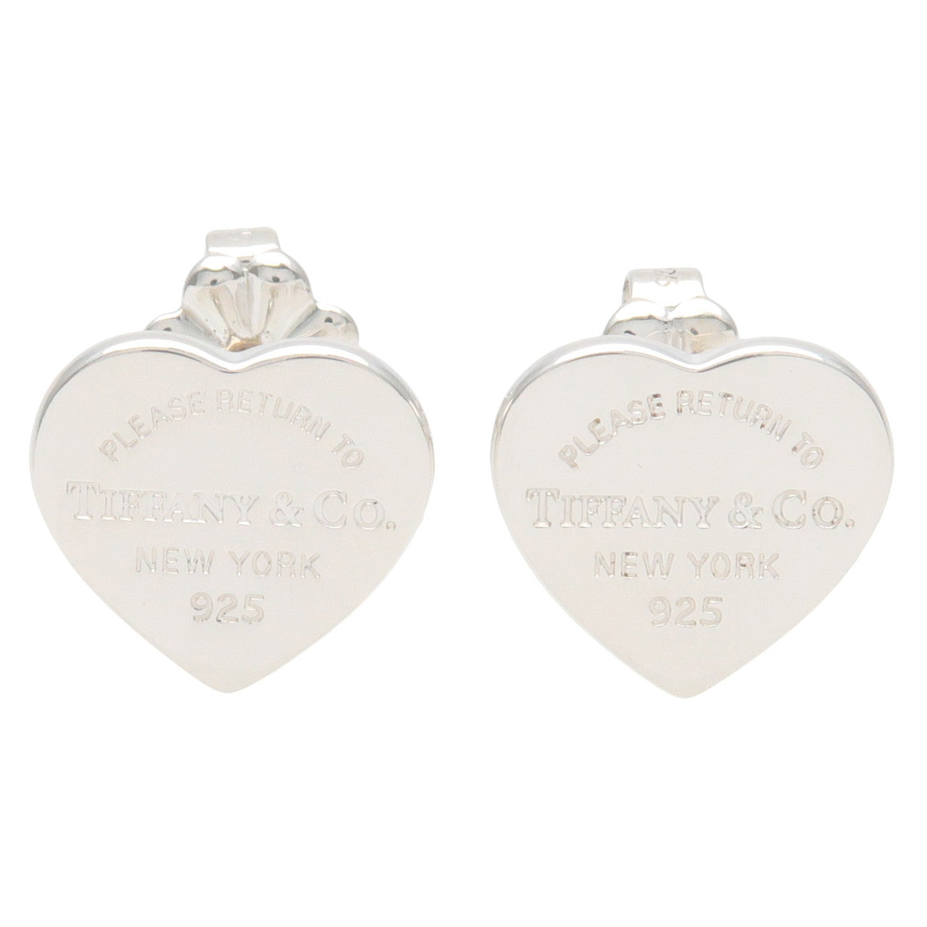 Mini heart tag tiffany on sale earrings