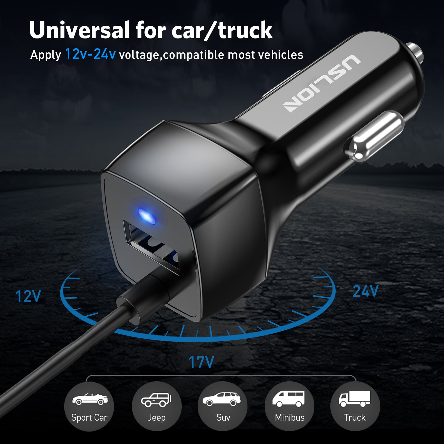 usb car iphone charger