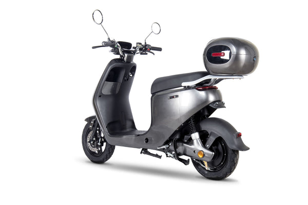 Emmo-ADO-Electric-Scooter-Moped-EBike-GREY-REAR