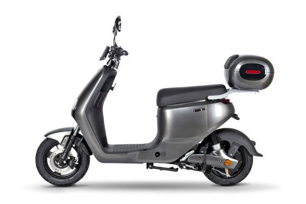 Emmo-ADO-Electric-Scooter-Moped-EBike-GREY-SIDE