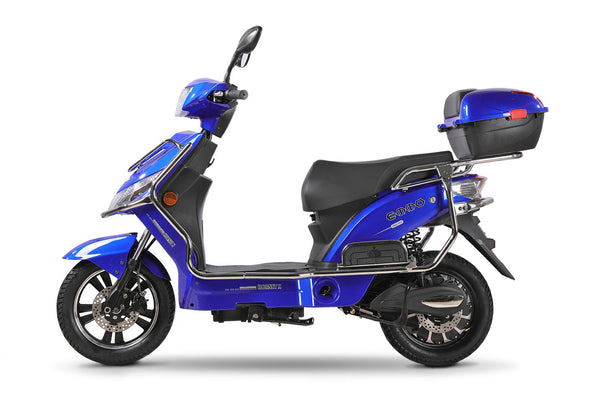 Emmo-Hornet-X-I-Electric-Scooter-Moped-EBike-blue-side