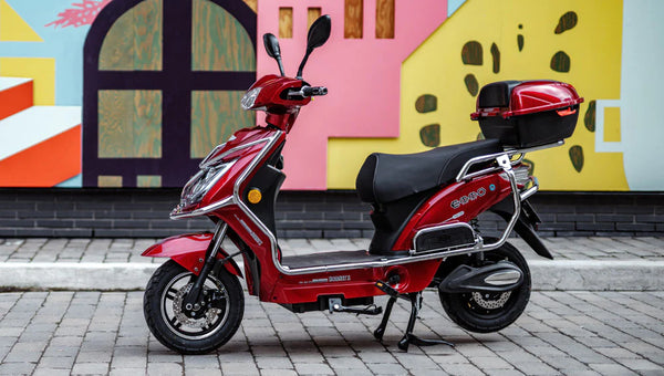 Emmo-Hornet-X-I-Electric-Scooter-Moped-EBike-red-side
