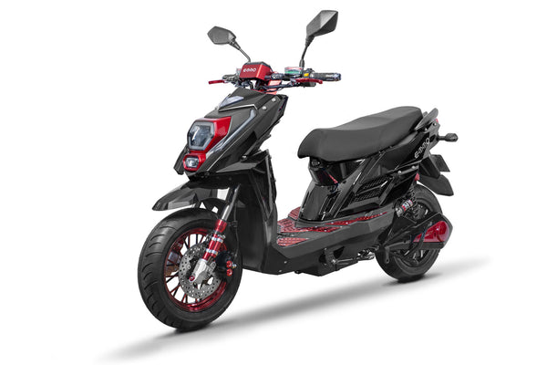 Emmo-Koogo-Electric-Scooter-Moped-EBike-Red-Front