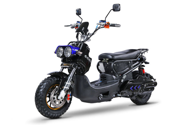 Emmo-Monster-S-72V-Scooter-Moped-EBike-Blue-Front