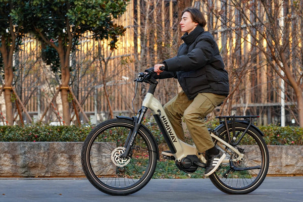 Himiway-A7-Pro-Mid-Drive-Full-Suspension-Luxury-Commuter-Ebike-in-the-City