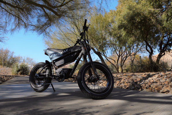 Himiway-C5-Electric-Dirtbike-Full-Suspension-Motocross-E-Bike-On-Street