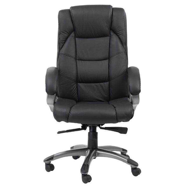 Alphason Northland Black Leather Executive Office Chair (AOC6332-L-BK