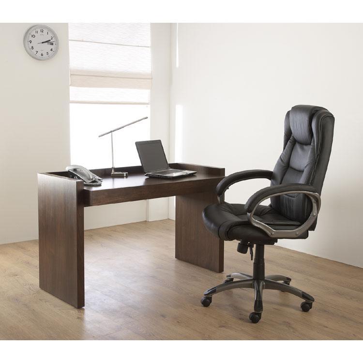 Alphason Northland Black Leather Executive Office Chair (AOC6332-L-BK