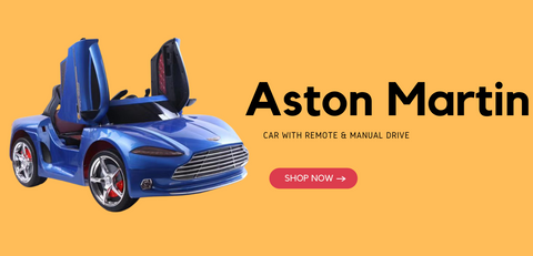  Aston Martin Kids Ride on Battery Operated Car