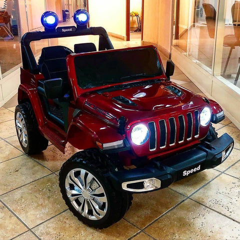 Speed Ride on Jeep 12V For Kids Battery Operated