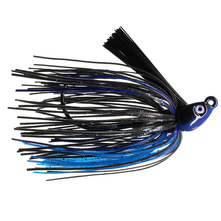 Dirty Jigs Swim Jig 3/8 oz / Black & Blue