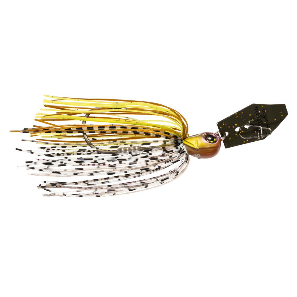 Elite White Shad 3/8 oz. Lead Free Steel Blade Baits