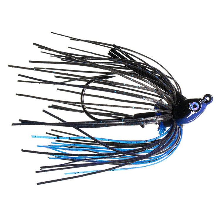 Dirty Jigs Finesse Swim Jig 1/4 oz / Black & Blue