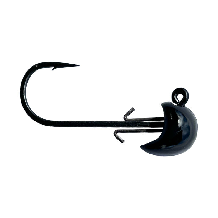 Beast Coast Swimbait Sled Head 1/8 oz / Black / 2/0