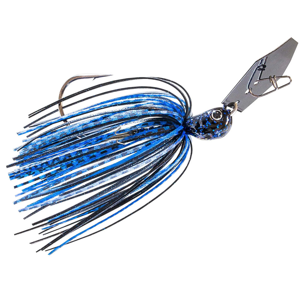 Z-Man Jack Hammer Chatterbait 1 1/4 oz / Black/Blue