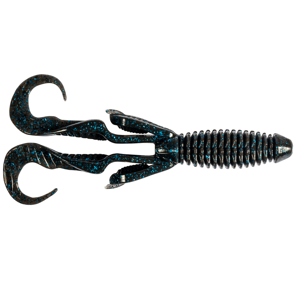 Z-Man Gremlin Creature Bait Black/Blue Flake / 4 1/2"