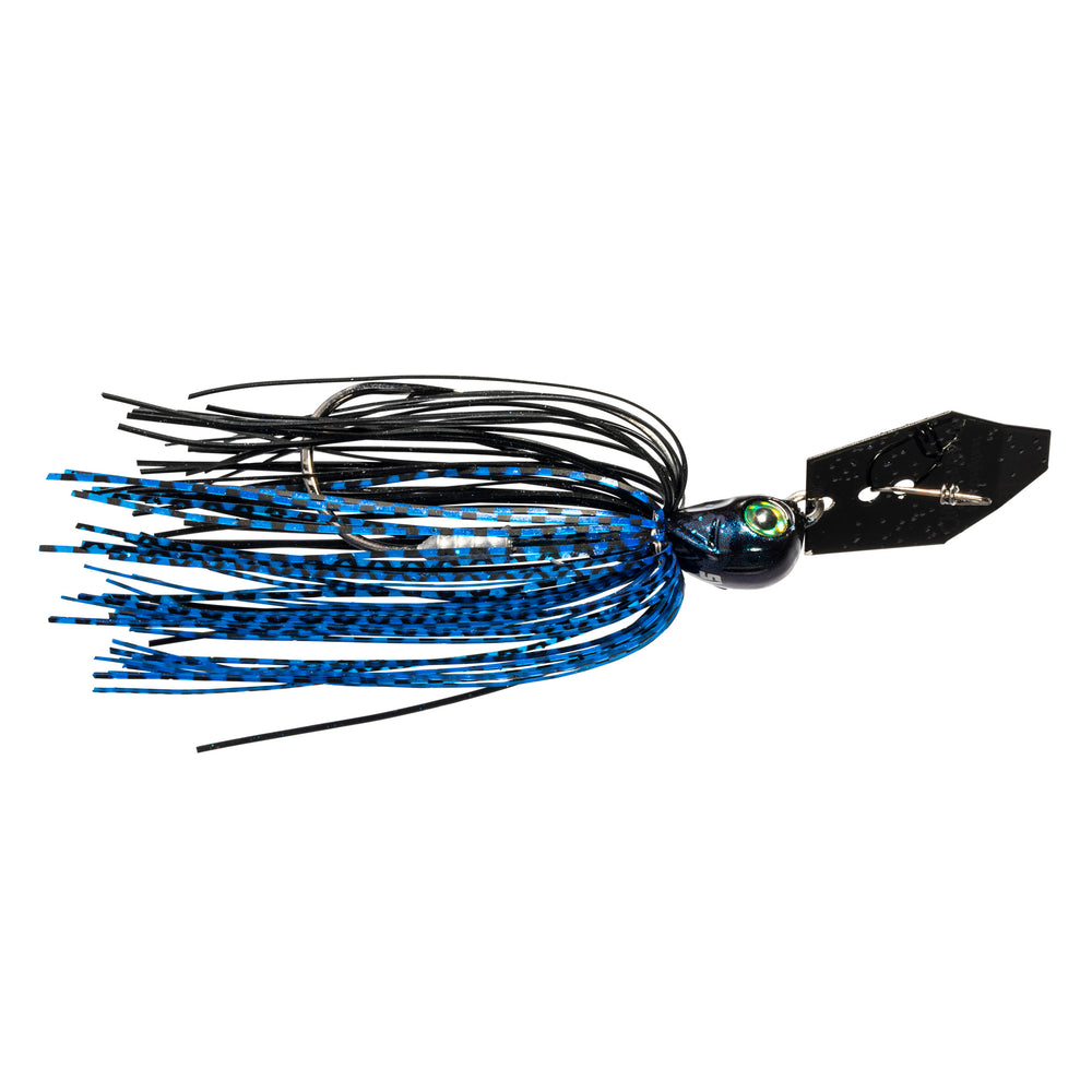 Z-Man Chatterbait Elite EVO 1/2 oz / Black/Blue