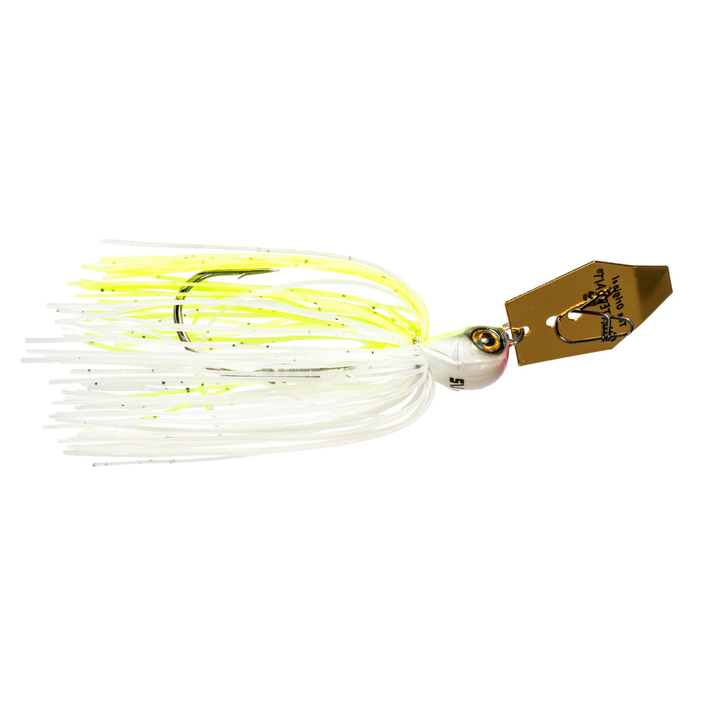 Z-Man Chatterbait Elite EVO 1/2 oz / Chartreuse/White