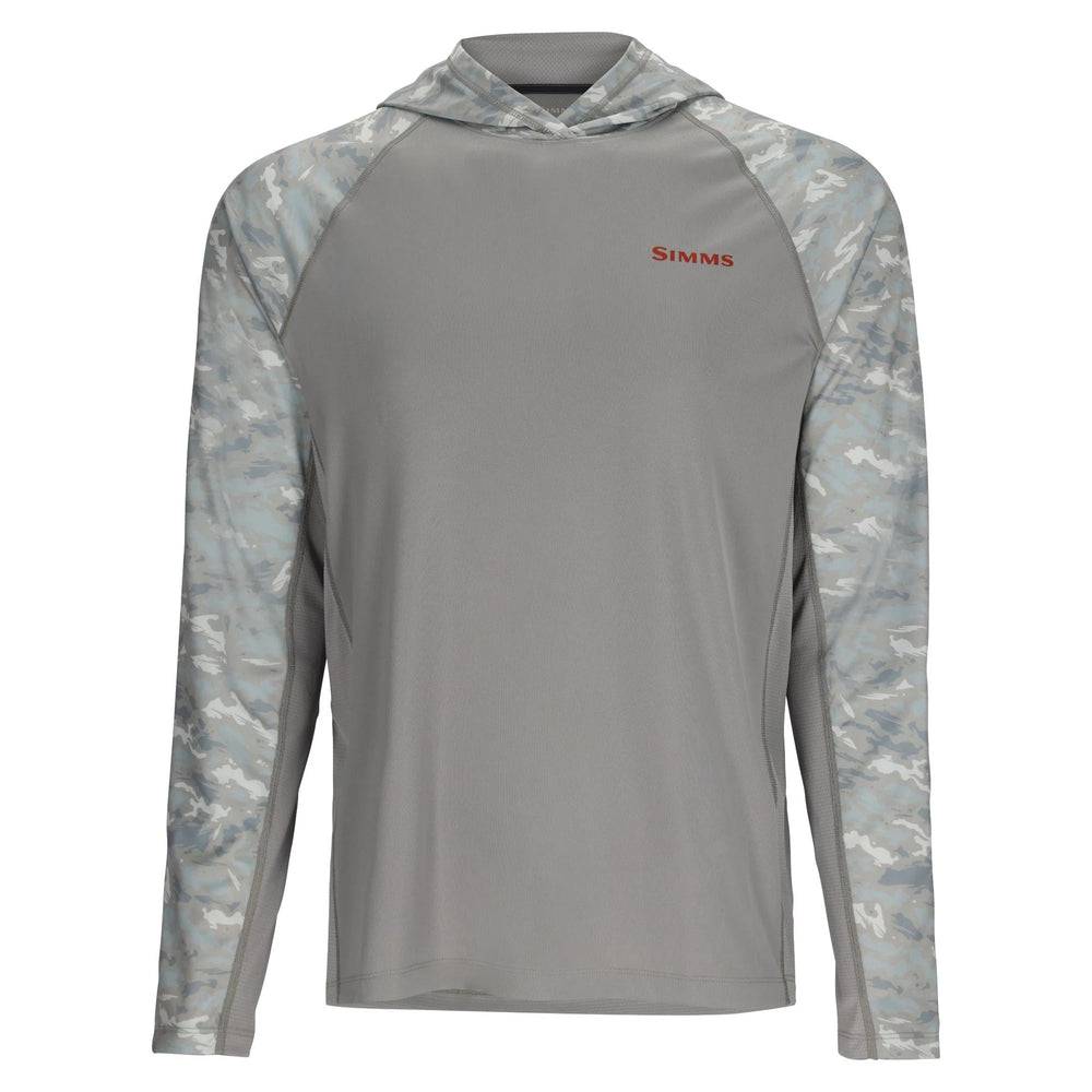 Simms Challenger Solar Hoody Small / Cinder/Ghost Camo Sterling