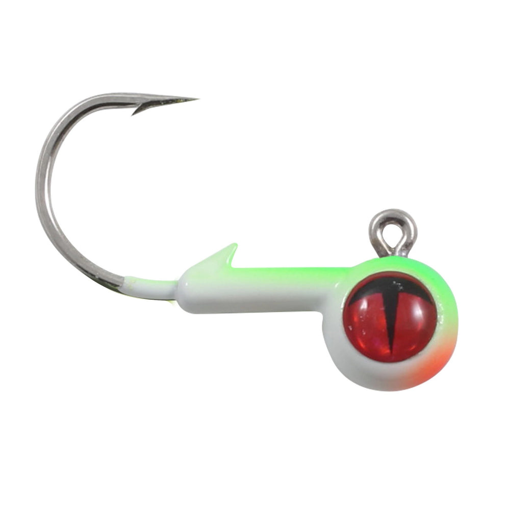 Northland Fishing Tackle Tungsten Short Shank Jig 3/8 oz / Glo Watermelon