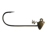 Dirty Jigs Horseshoe Shakey Head 1/4 oz / Green Pumpkin