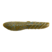 Deps Cover Scat Stick Bait 3 1/2" / Green Pumpkin Blue Flake