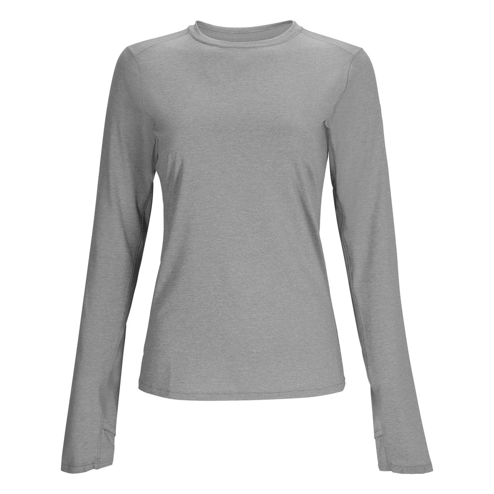 Simms Women's SolarFlex Crewneck X-Small / Cinder Heather