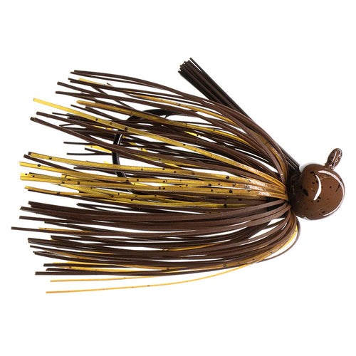 Dirty Jigs Tour Level Skirted Football Jig 3/8 oz / Old School Dirty Jigs Tour Level Skirted Football Jig 3/8 oz / Old School