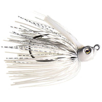 Dirty Jigs California Swim Jig 3/8 oz / Pearl Ghost Shiner