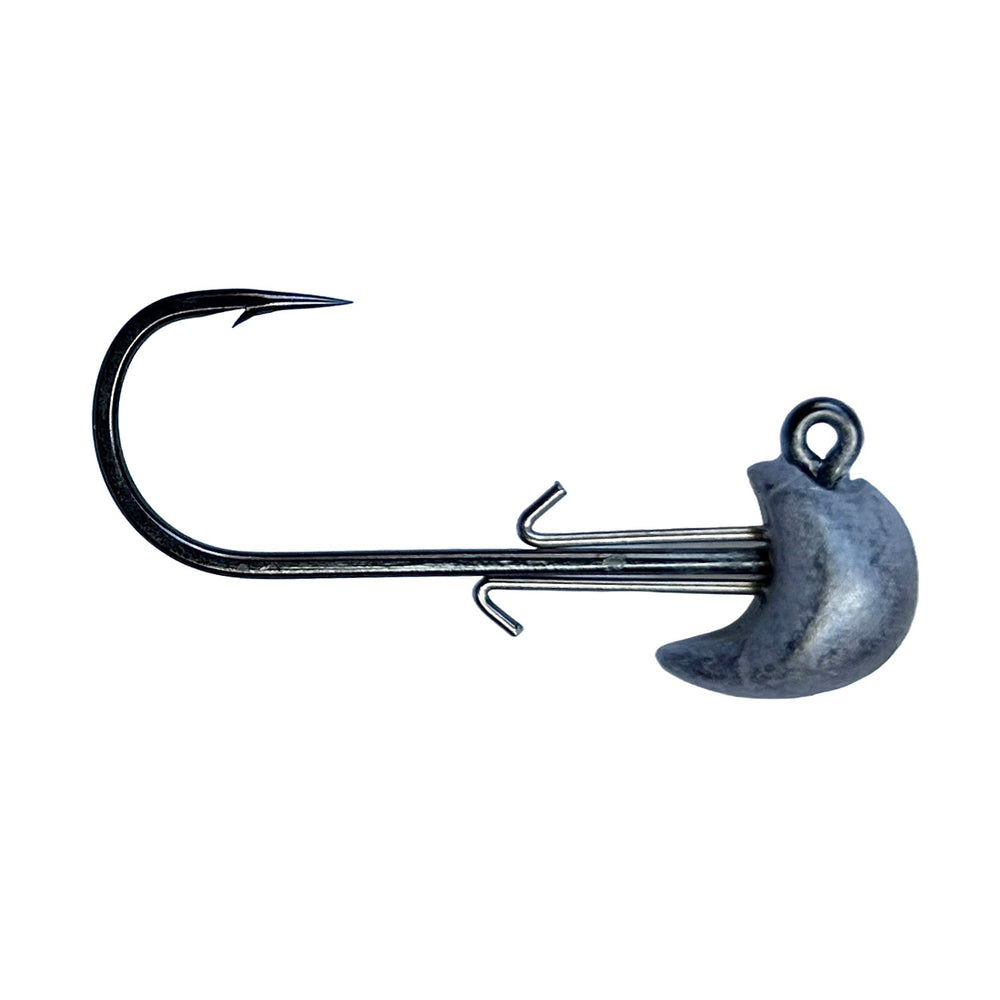 Beast Coast Swimbait Sled Head 3/8 oz / Raw Unpainted / 3/0