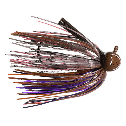 Dirty Jigs Tour Level Skirted Football Jig 3/8 oz / Super Matt Brown Dirty Jigs Tour Level Skirted Football Jig 3/8 oz / Super Matt Brown