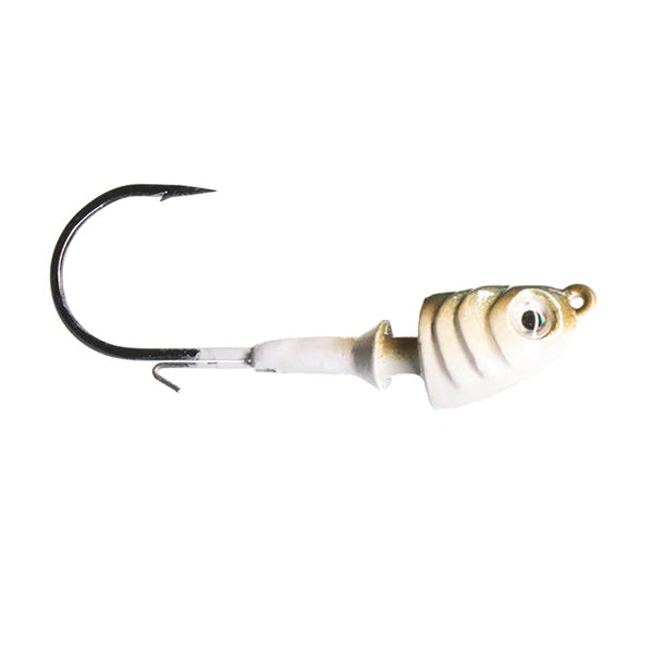 Dirty Jigs Tactical Bassin' Finesse Swimbait Head 1/4 oz / Tennessee Shad / 4/0