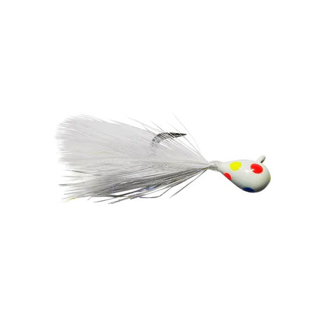 Kenders Outdoors Tungsten Wonder Feather Jig 1/16 oz / Wonderbread Glow/White Feather Kenders Outdoors Tungsten Wonder Feather Jig 1/16 oz / Wonderbread Glow/White Feather