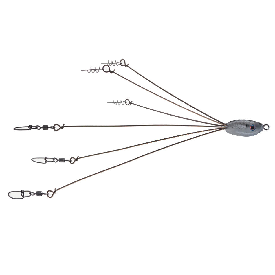 Hog Farmer Bait Company Mini Umbrella Rigs 5 Wire No Blades