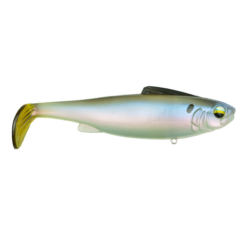 6th Sense Hangover Line Through Swimbait Clearwater Shad / 6 1/4" / Slow Sink 6th Sense Hangover Line Through Swimbait Clearwater Shad / 6 1/4" / Slow Sink