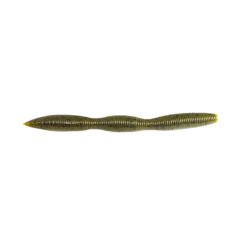 Riot Baits Baton Worm Green Pumpkin / 4 3/5" Riot Baits Baton Worm Green Pumpkin / 4 3/5"