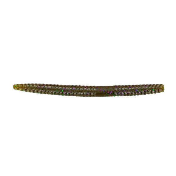 Yamamoto 6" Senko Worm Green Pumpkin w/Green & Purple Flake / 6"