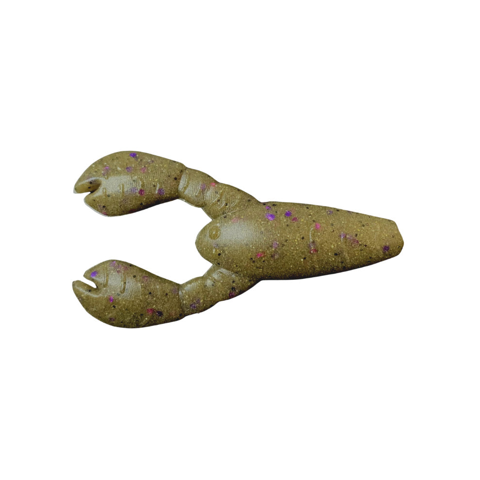 Great Lakes Finesse Snack Craw Green Pumpkin Purple / 2.1"