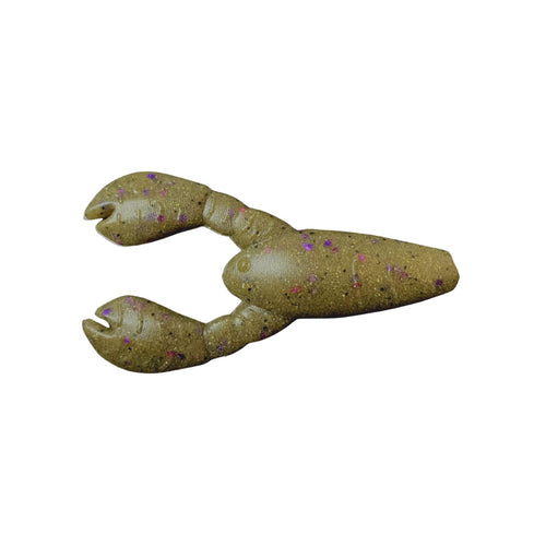 Great Lakes Finesse Snack Craw Green Pumpkin Purple / 2.1" Great Lakes Finesse Snack Craw Green Pumpkin Purple / 2.1"