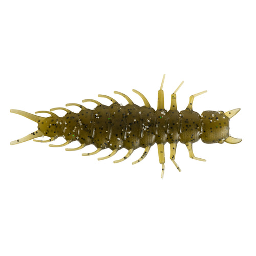 Great Lakes Finesse 2.4" Juicy Hellgrammite Green Pumpkin / 2.4" Great Lakes Finesse 2.4" Juicy Hellgrammite Green Pumpkin / 2.4"